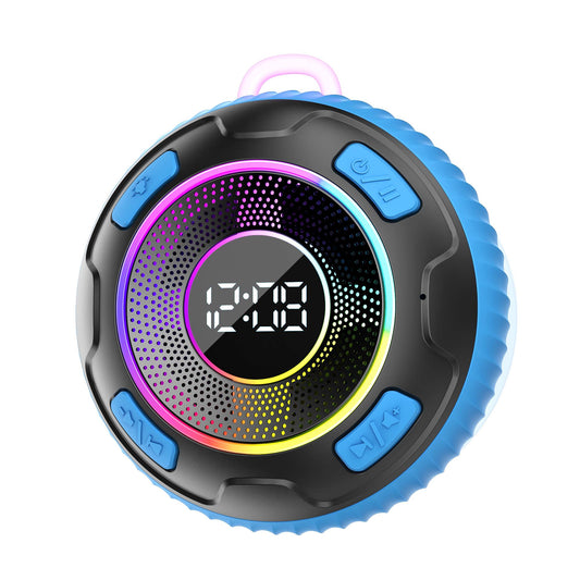 2025 Wireless Speaker S5 IPX7 Waterproof ENC Speakers IPX7 Waterproof Built-in Mic 10 hours Bluetooth Shower Speakers subwoofer