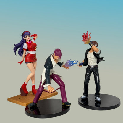 18cm The King of Fighters '98 SNK Anime Figura Kyo Kusanagi Iori Yagami Action Figures Arcade Jogo Periférico PVC Modelo Brinquedo Presente