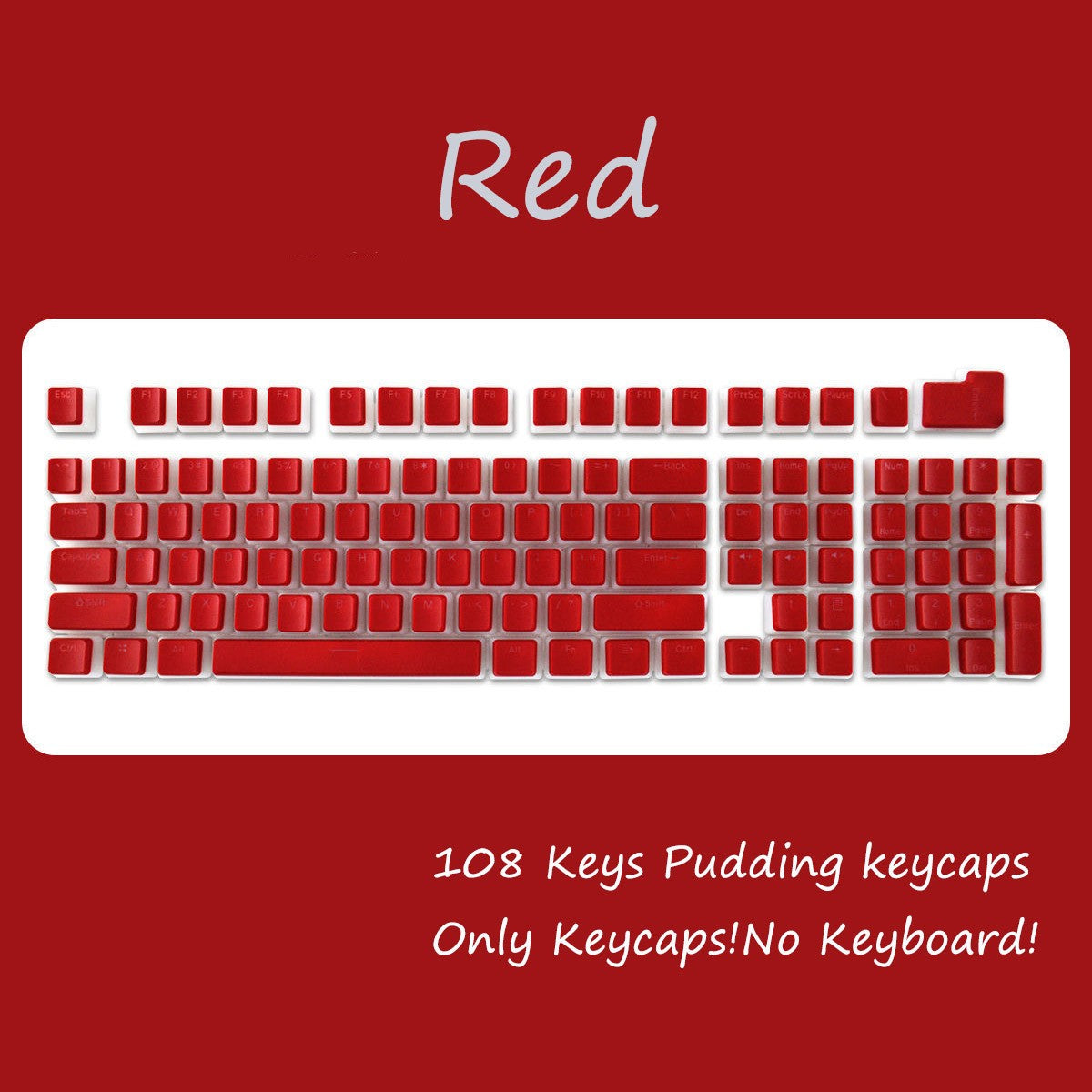 OEM Profile PBT Keycaps 108 Keys Pudding Keycap For Cherry MX Switch Mechanical Keyboard RGB Gamer backlit Key Caps Custom DIY