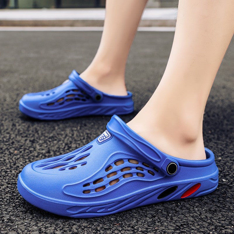 Outdoor Sandals for Men and Women Summer Clogs EVA Slippers Plus Size 47 48 49  Men Garden Shoes Beach Sandals Breathable Clogs