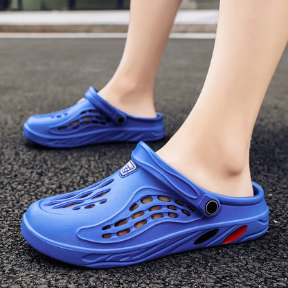 Outdoor Sandals for Men and Women Summer Clogs EVA Slippers Plus Size 47 48 49  Men Garden Shoes Beach Sandals Breathable Clogs