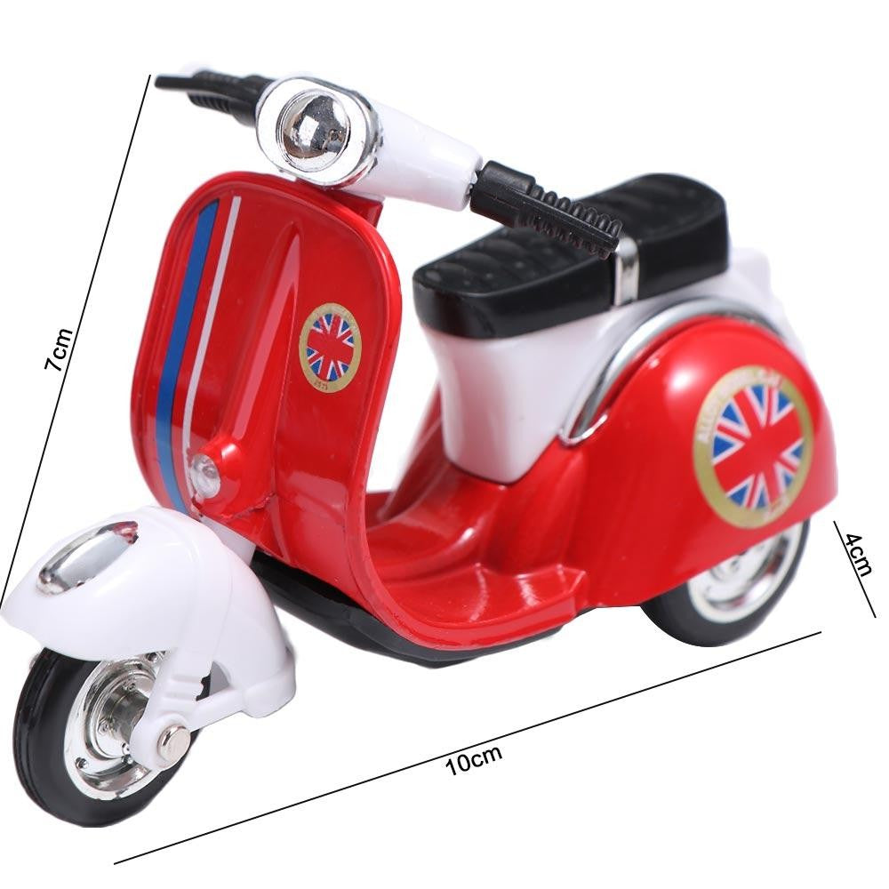 Modelo de Moto em Liga Leve Miniatura Fundido por Injeção Inércia Mini Moto Simulação Brinquedo Carro Modelo de Moto Presente Veículo de Fricção