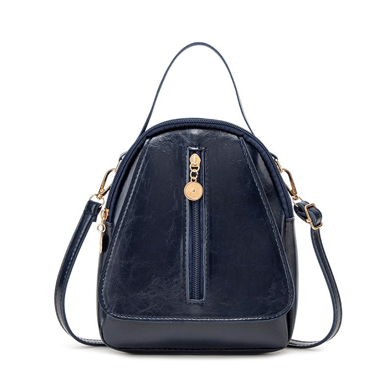 Fashion Women Mini Backpack Solid Color Soft Pu Small Backpacks Female Casual Outdoor Travel Rucksack School Baskpack for Girls
