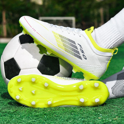 Men Professional Soccer Shoes Society Cleats Outdoor Football Shoes Society Cleats Grass Training Football Field Boots Sneaker