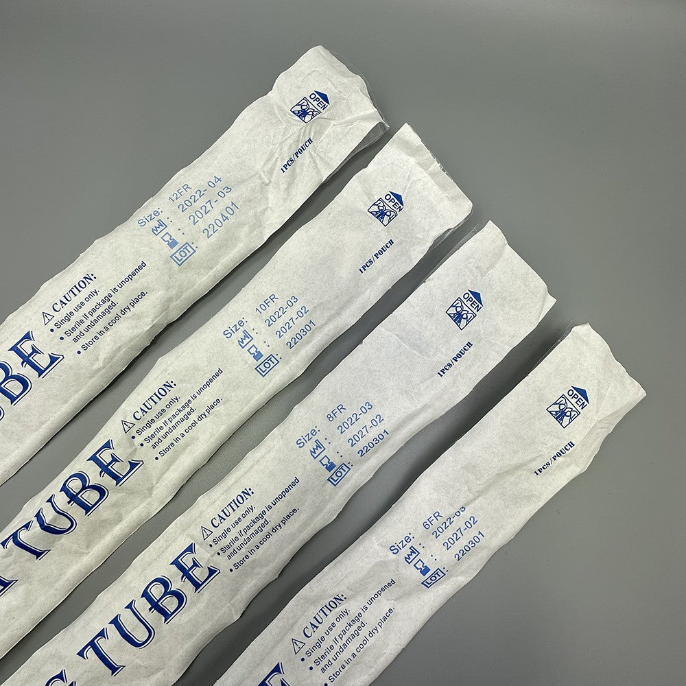 50 PEÇAS Tubo de Alimentação Nasogástrica para Animais de Estimação Sonda Nasoesofágica NE NG Ponta Redonda Fechada Suporte Nutricional para Gatos e Cães