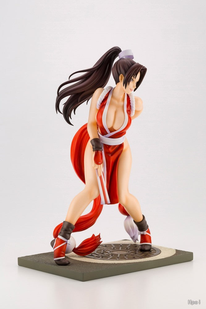 Em estoque Original KOTOBUKIYA SNK Linda Garota King of Fighters 98 Shiranui Mai Série 1/7 Figuras Modelos de Brinquedos