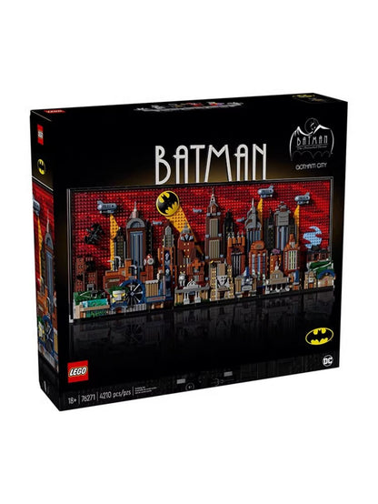 Lego Super Heroes 76271 Batman: Animated Gotham City Blocos de Montar Pintura Presente de Dia das Crianças Brinquedo para Meninos e Meninas
