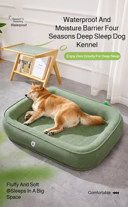 Cama para cachorro dupla-face grande extragrande casa de cachorro sofá canil cama quente de inverno macia de flanela para cães e gatos S-2XL acessórios para animais de estimação