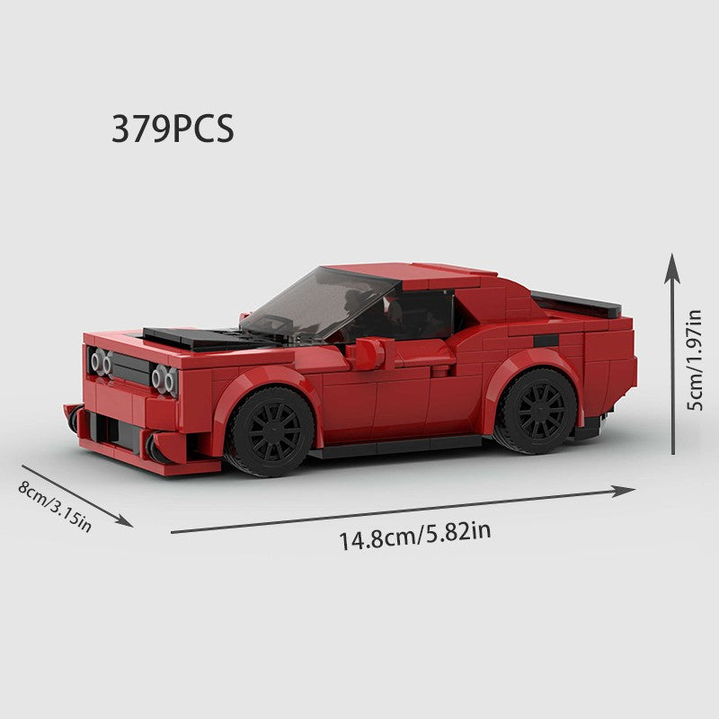 MOC Carro Esportivo de Corrida Veículo Cidade Speed Racer Modelo Técnico Blocos de Construção Tijolos Supercarro F1 Brinquedos Infantis Presentes para Meninos NSX