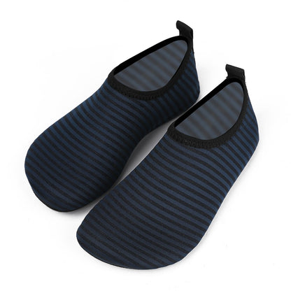 Summer Water Shoes Kids Aqua Socks Sneakers Boys Girls Swimming Shoes Beach Socks Childrens Casual Sneakers Striped Toddler