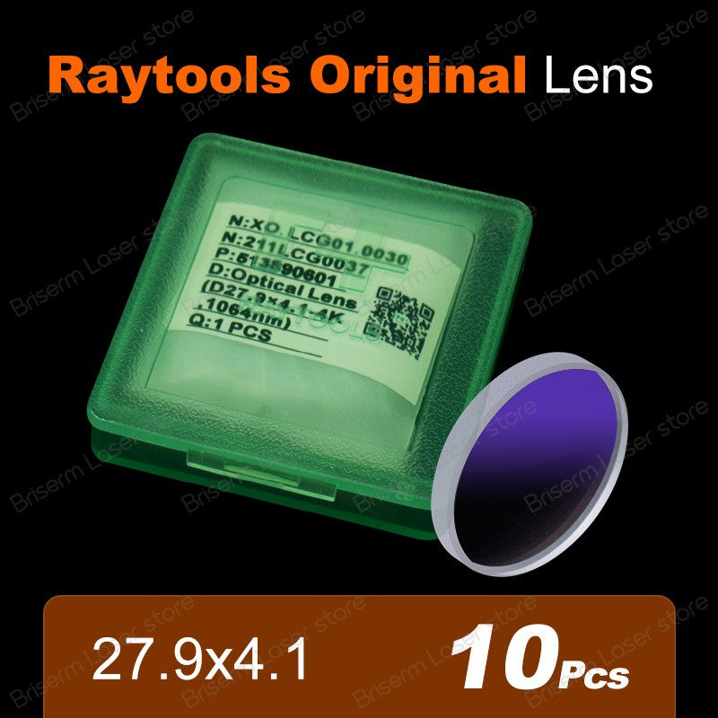 Lente Original Raytools 27.9x4.1 Lente Protetora Raytools 24.9x1.5 BM111 BM110 BM109 Janelas Protetoras a Laser 211LCG0037