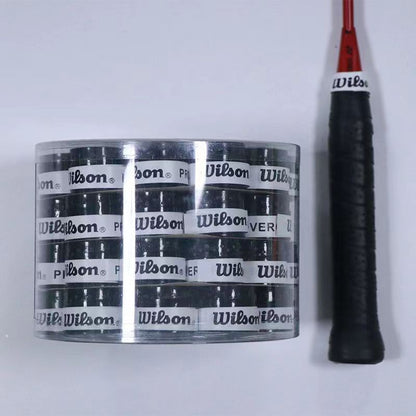 15/30/60/120PCS Wilson Tennis Overgrip PU Tennis Racket Sweat Band Absorption Grip Badminton Racket Handle Grip Tennis Griptape