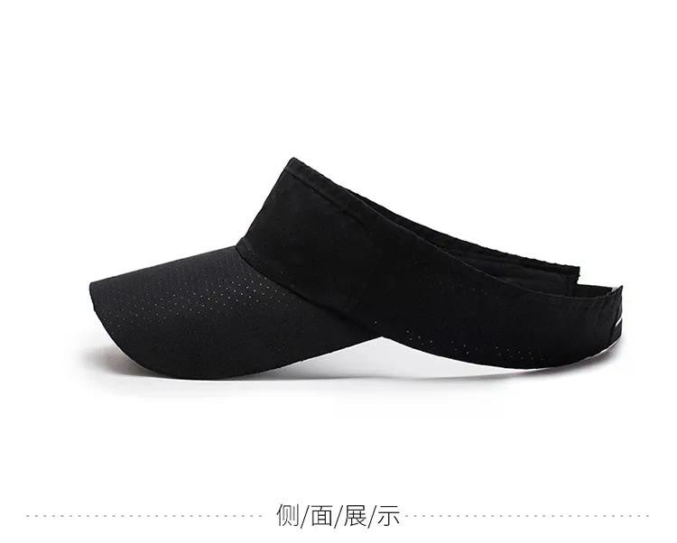 Summer Breathable Air Sun Hats Men Women Adjustable Visor UV Protection Top Empty Solid Sports Tennis Running Sunscreen Cap Hat