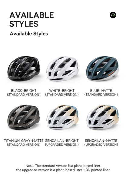 Capacete de Ciclismo ROCKBROS Leve Respirável Antibacteriano Integrado Ajustável com Fivela Magnética Capacete de Segurança