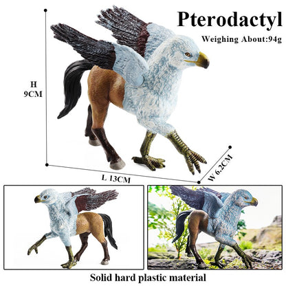 Oenux Simulação Dinossauro Dragão Tartarugas Touro de Fogo Orangotango Golem de Magma Modelo Animal Figuras de Ação Coleção de PVC Brinquedo Infantil Presente