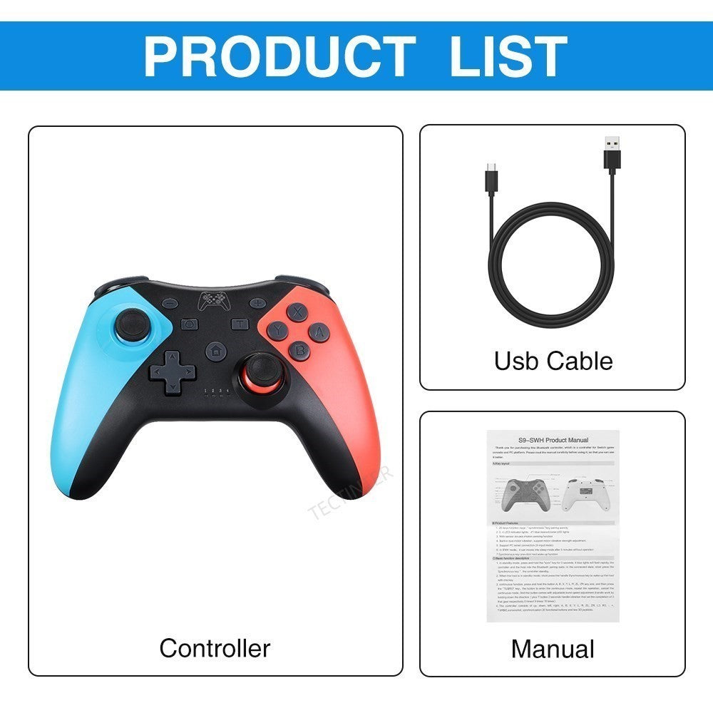 Wireless Bluetooth Controller for Nintendo Switch 2/Switch Pro Gamepad Compatible Switch Pro/Oled/Lite/PC/Android Joystick 