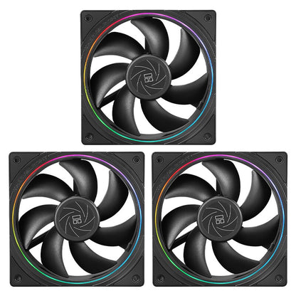 Thermalright TL-S12 120mm HALO Cooling Fan 5V 3PIN ARGB Fan pc gamer 360° exquisite light effect computer Case Fan ventilador