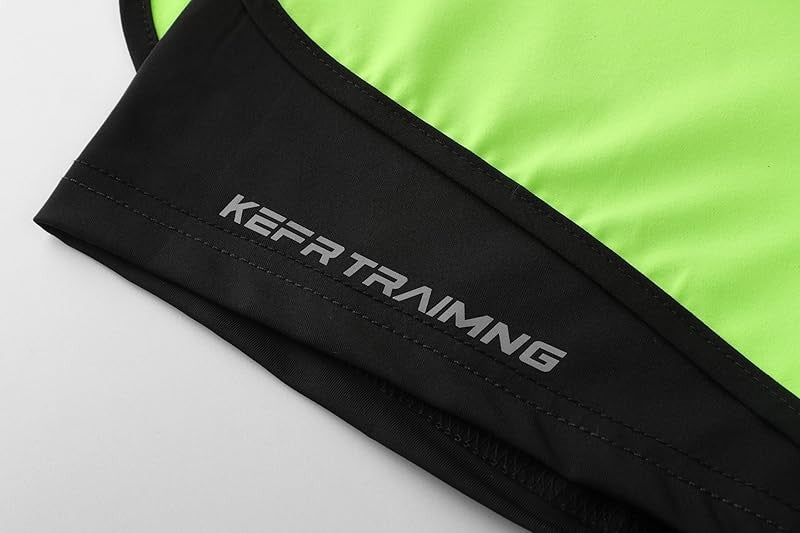 Men's two-piece sports shorts quick drying running fitness gym sports basketball shorts with lining