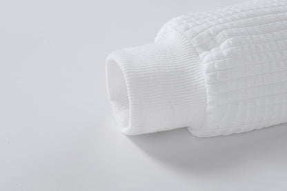 Men's Crew Neck Sweatshirts Solid Color  Long Sleeve Large Sweatwear Spring Autumn Outdoor Jogging Tops