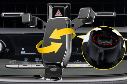 Car Phone Holder Air Vent Mount Clip Clamp Mobile Phone Holder for Toyota Corolla Altis Accessories 2019 2020 2021 2022 2023