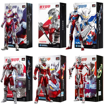 Boneco Articulado Ultraman ZD Toys Kotaro Higashi Terno Zero Terno Tiga Terno Ace Ultra Seven Ultraman Jack Modelo Colecionável Adulto