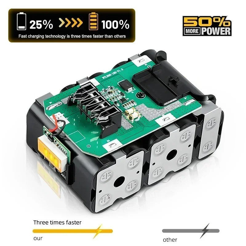 ??DCB609 Bateria Original Dewalt 20V/60V 9.0Ah 18650 Li-Ion para Ferramentas Elétricas DCB205 DCB206 Carregador de Bateria para Ferramentas sem Fio