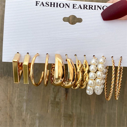 Brincos Grandes de Coração Dourado e Prateado YOBEST para Mulheres, Conjunto de Brincos Borboleta Pendurados, Presentes de Joias Femininas, Nova Moda, 2025