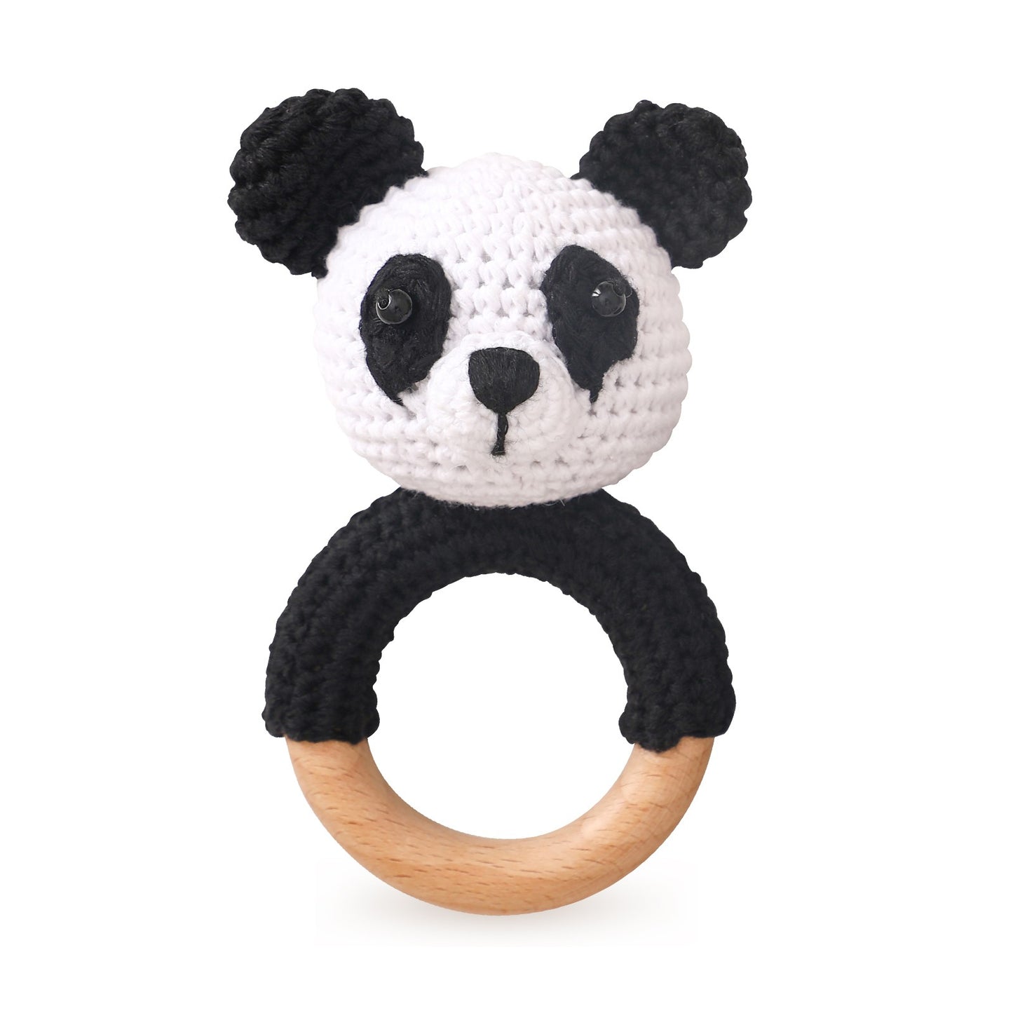 Brinquedos de Crochê para Bebês Chocalho de Animal Desenho Animado Chocalhos Musicais para Bebês Chocalho de Dentista Kawaii Brinquedo de Bebê 0-12 Meses Brinquedos Montessori