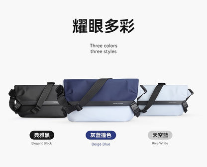 Mark Ryden Quality Waterproof Men Shoulder Bag For 11 iPad Large Capacity Men Travel Business Bags Male Crossbody Messenger Bag