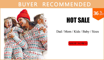 2025 Family Christmas Matching Pajamas Clothes Set Adult Kid Pyjama Homewear Dad Mom Children's Baby Christmas Nightwear Outfit
