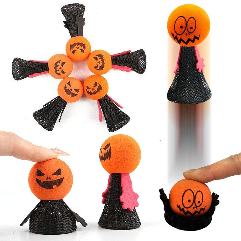 Halloween Antistress Bounce Pumpkin Figure Ornament Party Favors Halloween Decorations 2026 Day of The Dead Gifts