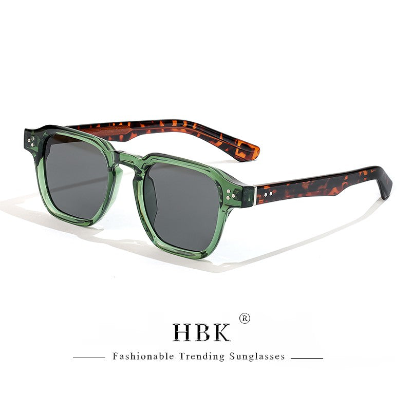 Óculos de Sol Punk HBK Fashion para homens Óculos de Sol Quadrados Clássicos Esportes ao Ar Livre Festa Férias Viagem Condução Pesca Óculos