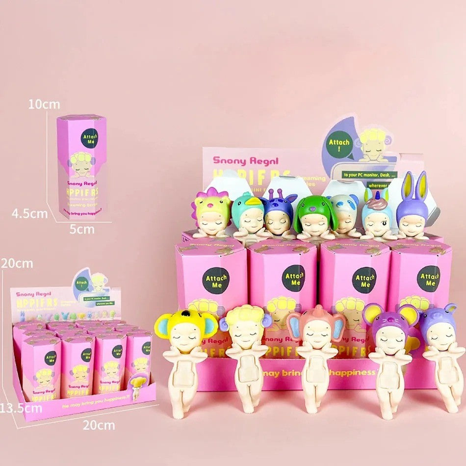 Hot S Angel Blind Box Sonho Fofo Angel Hippers Série Mistério Caixa Minifigura Enfeite Boneca Presente de Natal para Crianças