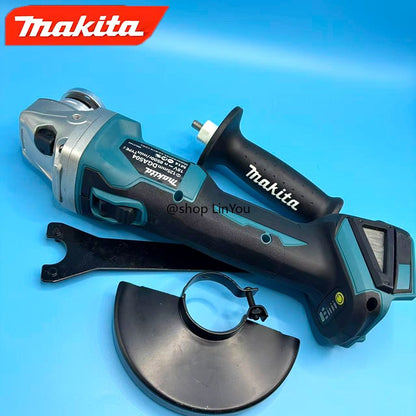 Esmerilhadeira angular elétrica a bateria de lítio Makita DGA504 18V 6.0Ah 125mm sem escova