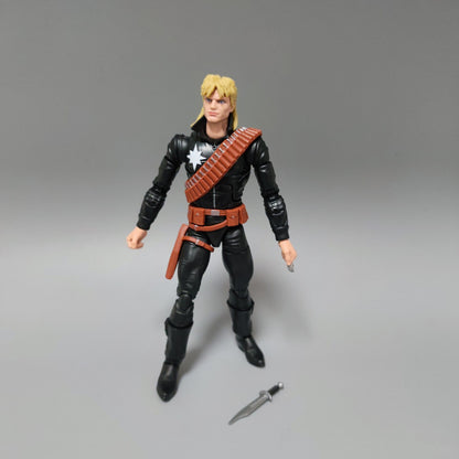 Boneco de Ação Marvel Legends Retro Wolverine Espiral Avalanche Longshot Dark Phoenix Multiple Man 6"