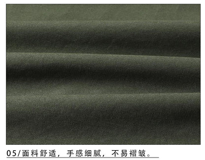 Mens Katoen Militaire Shirts Mannen Lange Mouwen Casual Dress Shirt Mannelijke Cargo Werk Shirts Heren Werken Shirts