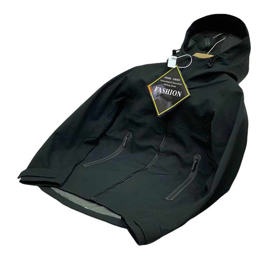 ARC Outdoor Fashion Casual Skiing Men's Sports Plus Fleece Soft Shell British Style Fishing Retro Seamless Adhesive Jacket