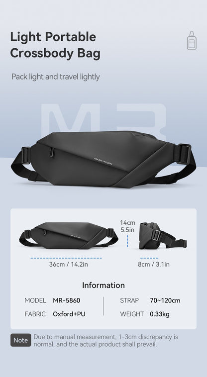 MarkRyden MetroFlex: The Adaptive Urban Crossbody Bag