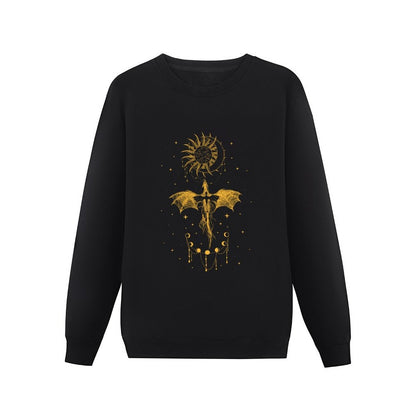 Iron Flame Dragon Rider Pullover men's sweat-shirt men's winter sweater men clothes blouse pullover