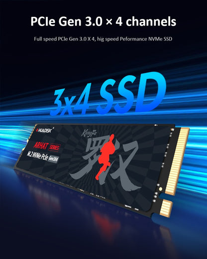 HUADISK M2 NVME 128GB 256GB 512GB 1TB SSD Disco Rígido Interno 2280 PCIe3.0 Unidade de Estado Sólido Interna para Laptop Tablets Desktop