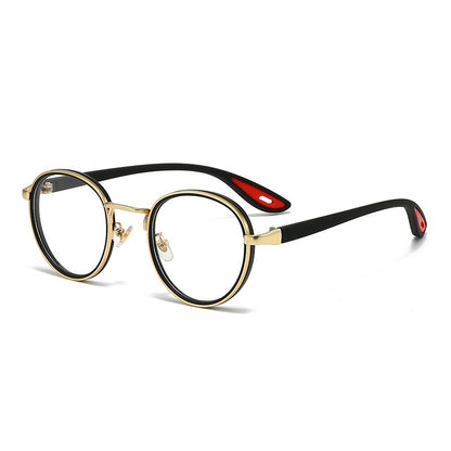 Vintage Designer Outdoor Sunglasses Men Round Fashion Plastic Titanium High Quality Sun Glasses Man UV Protection Glasses Woman