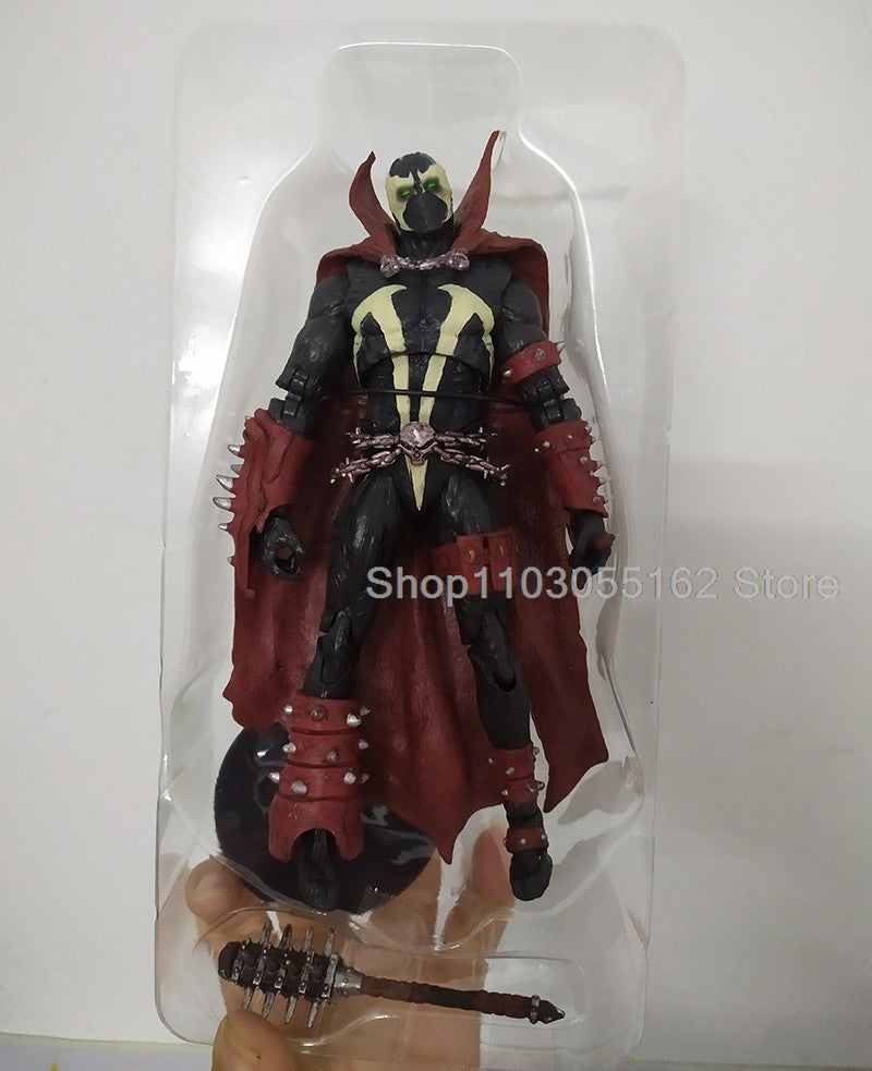 Boneco Spawn Mortal Kombat Action Figure MF Brinquedos Coleção Figurals Modelo Presente de Aniversário