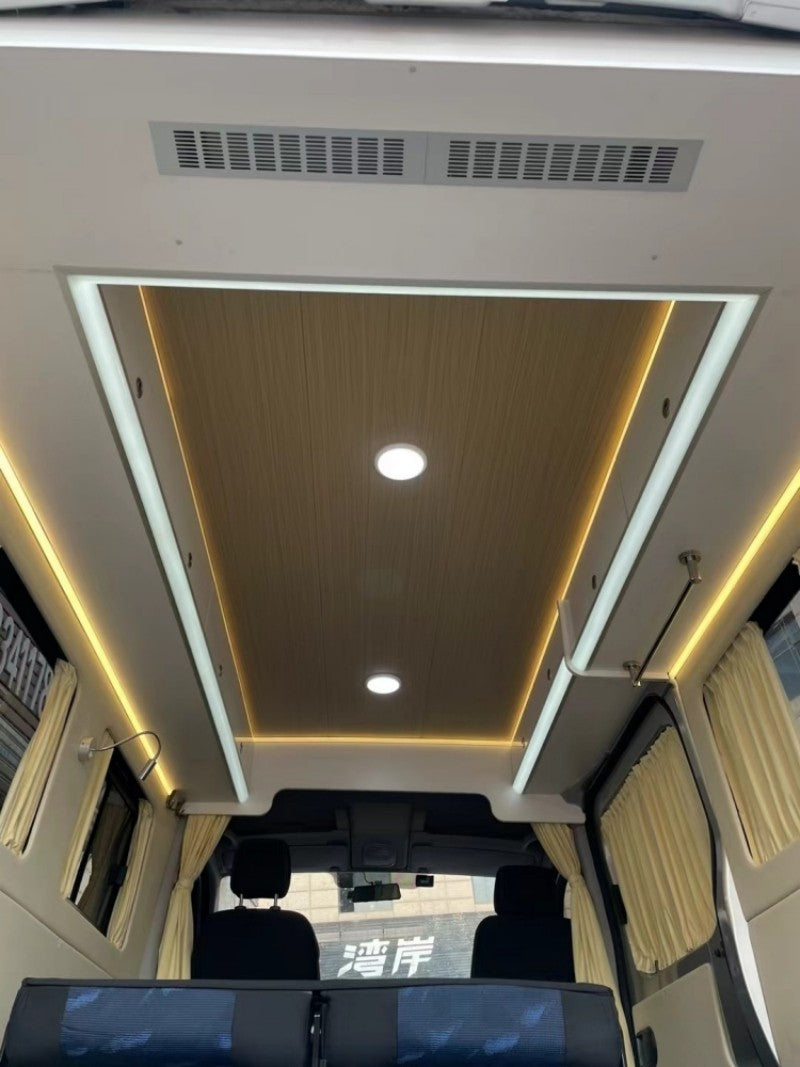 Tokili 12V/24V Dual Volt Ultra-Thin LED Puck Lights, Interior RV Marine Overhead Light, for Camper Cabin, Boat & Trailer Ceiling