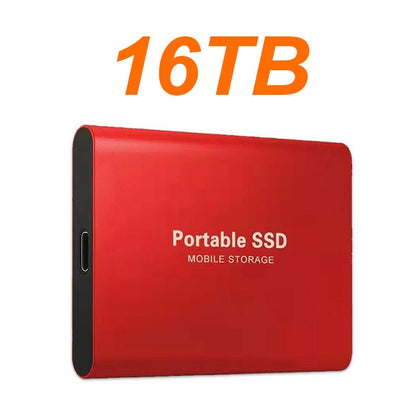 SSD portátil USB-C 2TB HD Externo 4TB de Grande Capacidade Unidade de Armazenamento de Alta Velocidade para Laptop Windows 10/11 2026