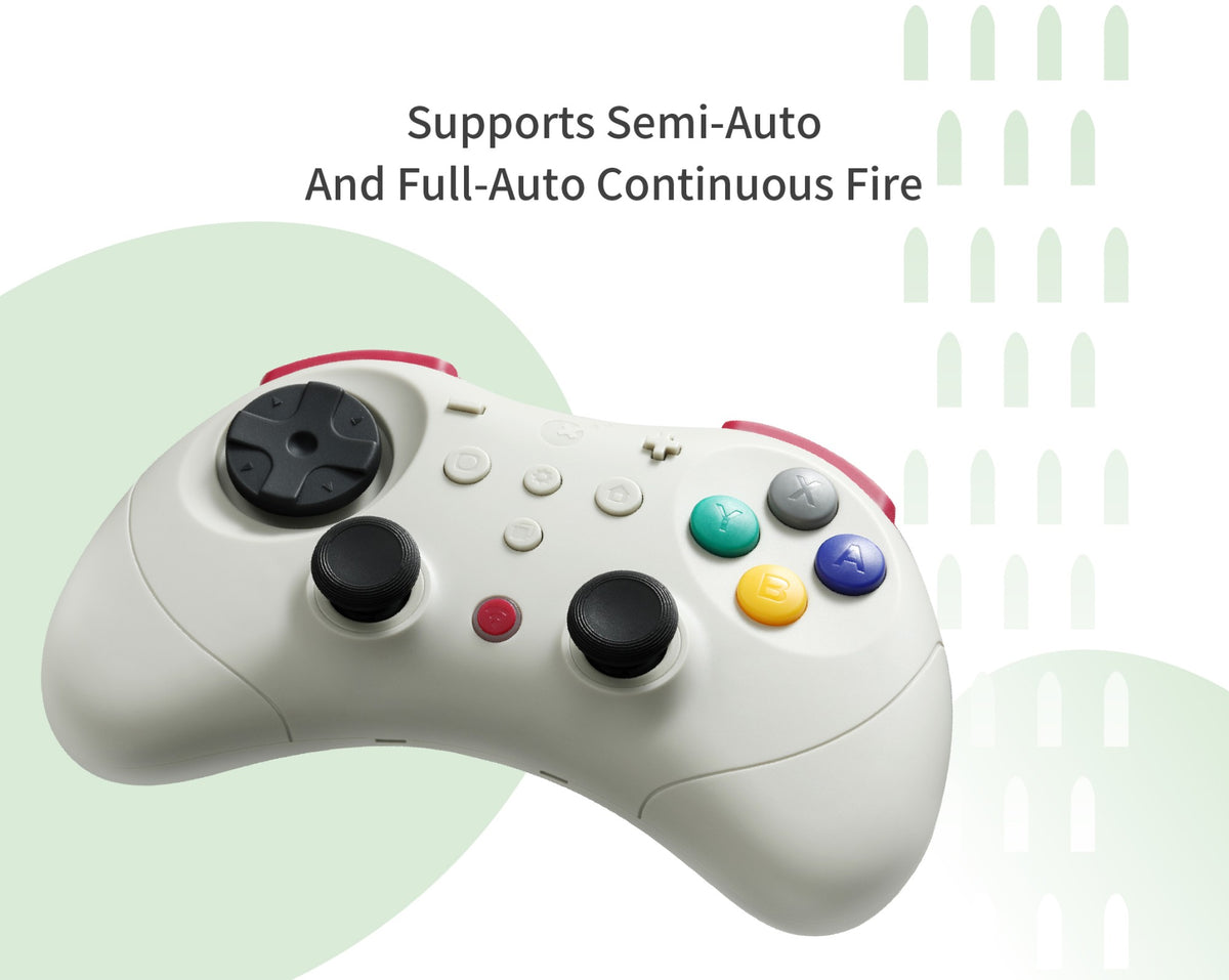GuliKit NS59 Elves 2 Pro Wireless Gaming Controller with Hall Joystick for Nintendo Switch 1/2/ Android/PC/IOS/Windows Gamepad