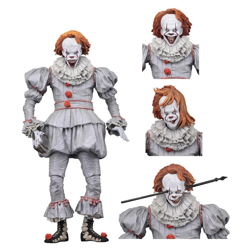 Neca Pennywise Coringa Figura Stephen King'S A Coisa Pennywise Coringa Palhaço Modelo Brinquedo De Terror De Halloween Presentes Colecionáveis De Natal