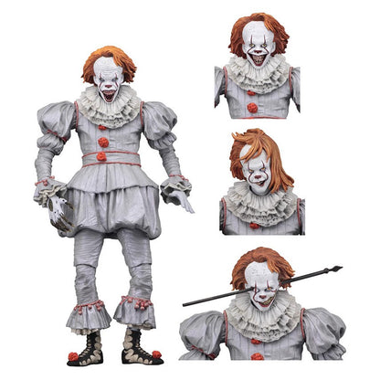 Neca Pennywise Coringa Figura Stephen King'S A Coisa Pennywise Coringa Palhaço Modelo Brinquedo De Terror De Halloween Presentes Colecionáveis De Natal