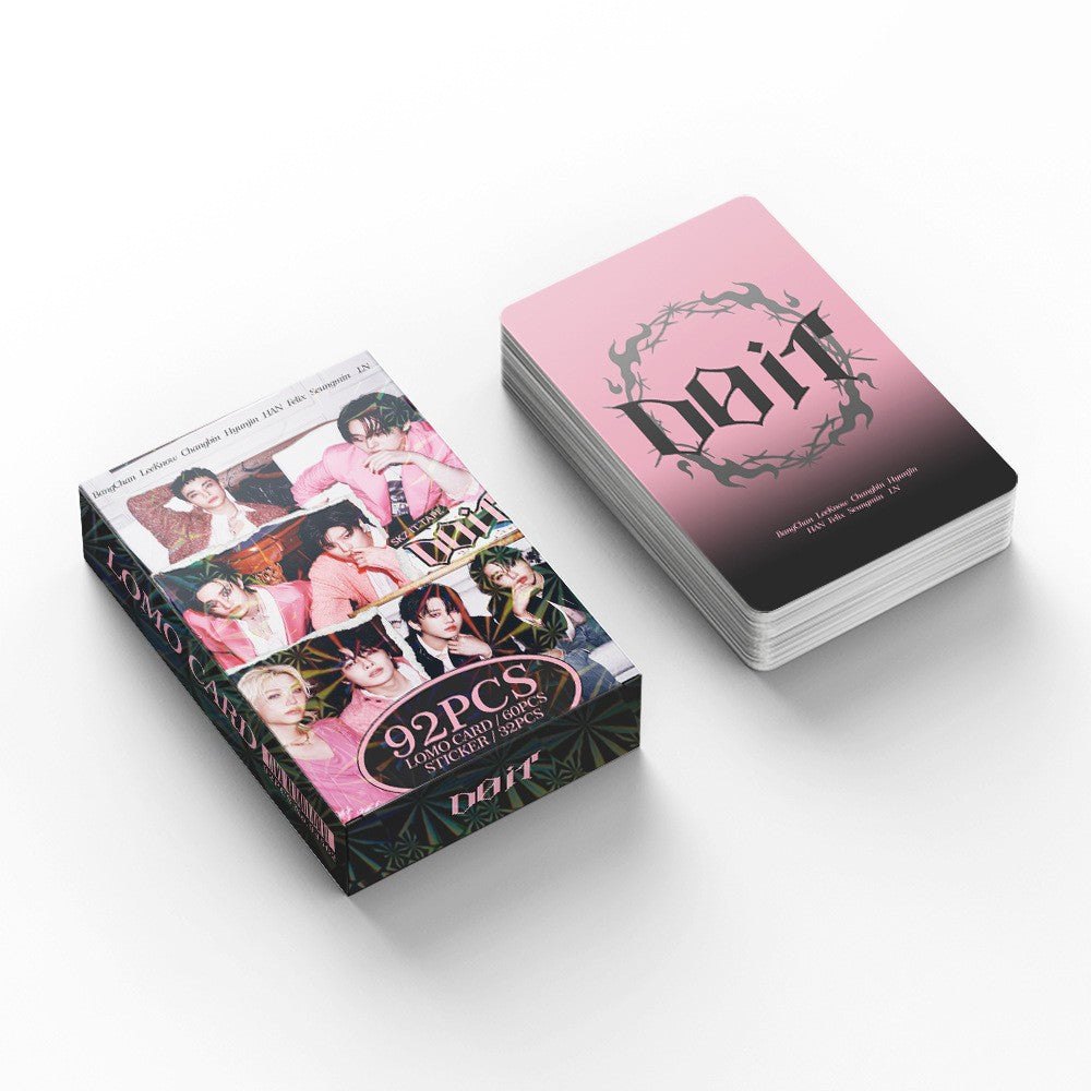 92P Star Little Cards Stray Kids Karma "DO IT New Special Photo Card Anime Peripheral Game Collection Card SKZ LOMO Small Card