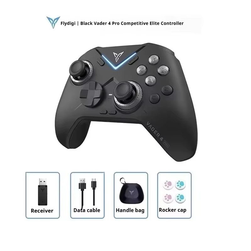 Flydigi Vader4 PRO Wireless Gaming Controller 1000Hz Force Switch Trigger RGB Real Vibration Elite APEX 4 Gamepad for PC Switch2