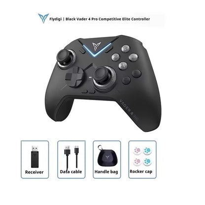 Flydigi Vader4 PRO Wireless Gaming Controller 1000Hz Force Switch Trigger RGB Real Vibration Elite APEX 4 Gamepad for PC Switch2